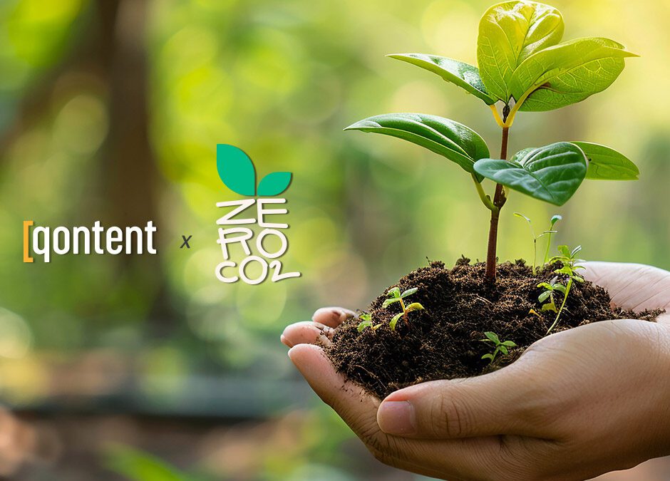 Qontent Group aderisce al progetto zeroCO2 per la sostenibilità aziendale - Qontent Group
